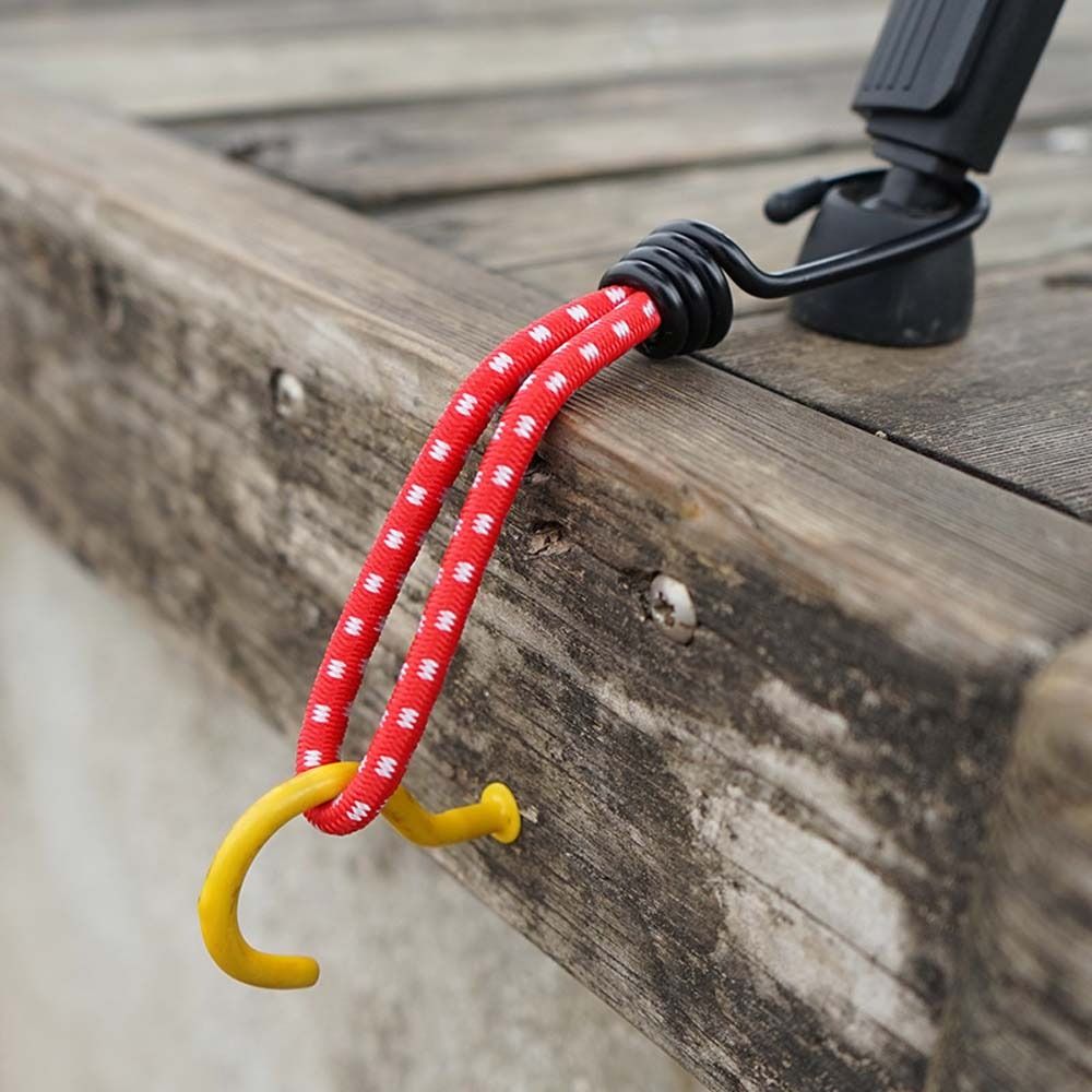 Cheap Goat Tents 5pcs Tent Elastic Rope Buckle Outdoor Camping Tent Cord Rope Fastener Fixing Band   